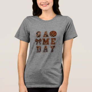 En Tri-matière T-shirt de la journée de basket-ball