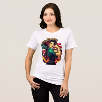 En Tri-matière T-shirt de la princesse mexicaine Sombrero