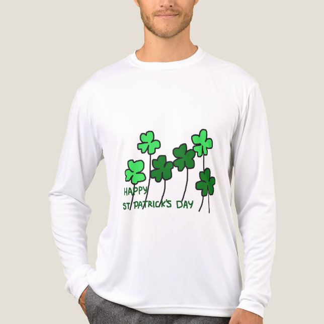 En Tri-matière T-shirt de la Saint-Patrick (Recto)