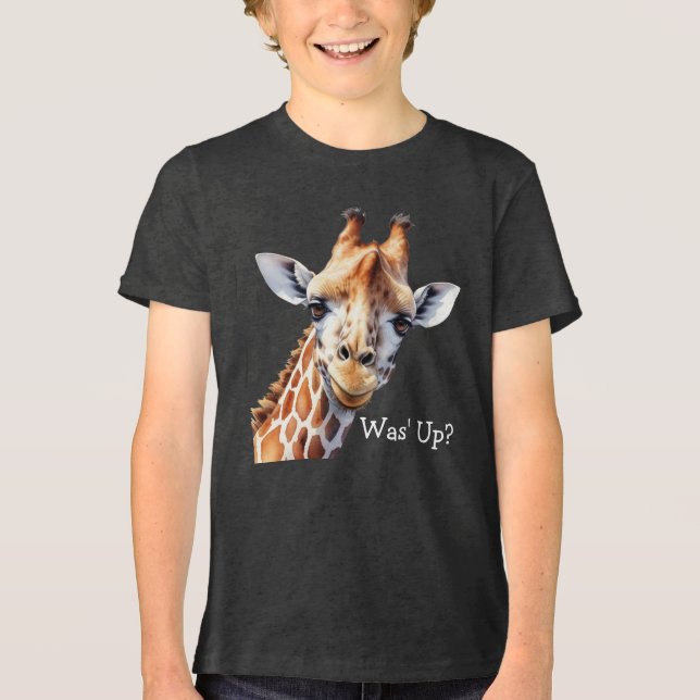 En Tri-matière T-shirt de l'amoureux de Giraffe, n'était-ce pas ? (Recto)