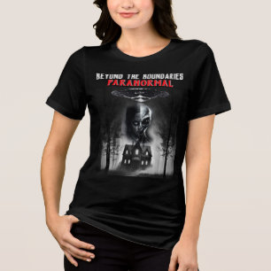 En Tri-matière T-shirt de l'équipe paranormale féminine