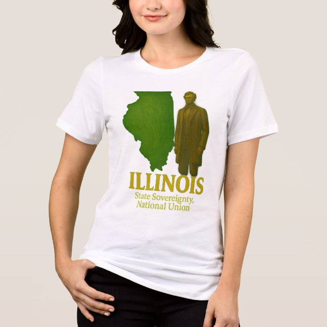 En Tri-matière T-shirt de l'Illinois State Art... (Recto)