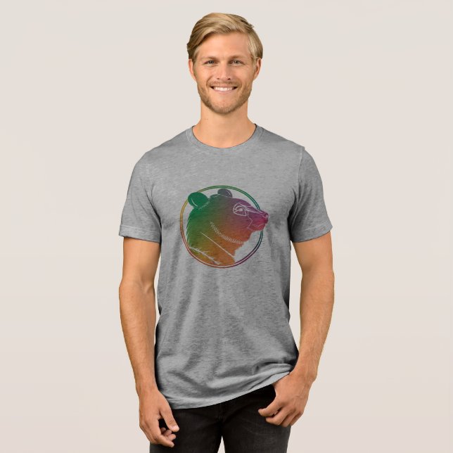 En Tri-matière T-shirt de l'ours (Recto plein)