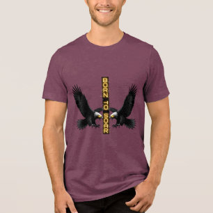 En Tri-matière T-shirt de motivation pour jeu vidéo Neon Eagle