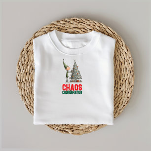 En Tri-matière T-shirt de Noël assorti pour maman avec sarcasme p