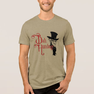 En Tri-matière T-Shirt de Noël Bah Humbug Gentleman Victorien
