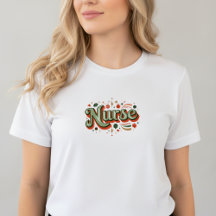 T-Shirt de Noël pour infirmières