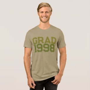 En Tri-matière T-Shirt de remise des diplômes modifiable