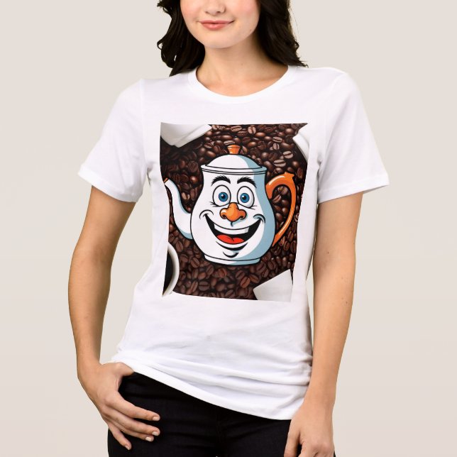 En Tri-matière T-Shirt de tête de pot - Drôle Aiguille Lover de c (Recto)