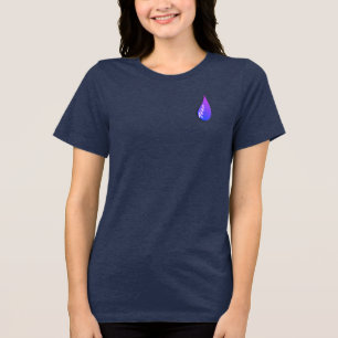 En Tri-matière T-shirt déchiré