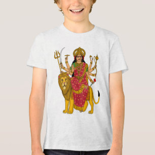 En Tri-matière T-Shirt Déesse Durga