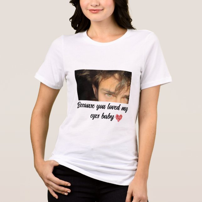 En Tri-matière T-shirt des yeux cadeau (Recto)