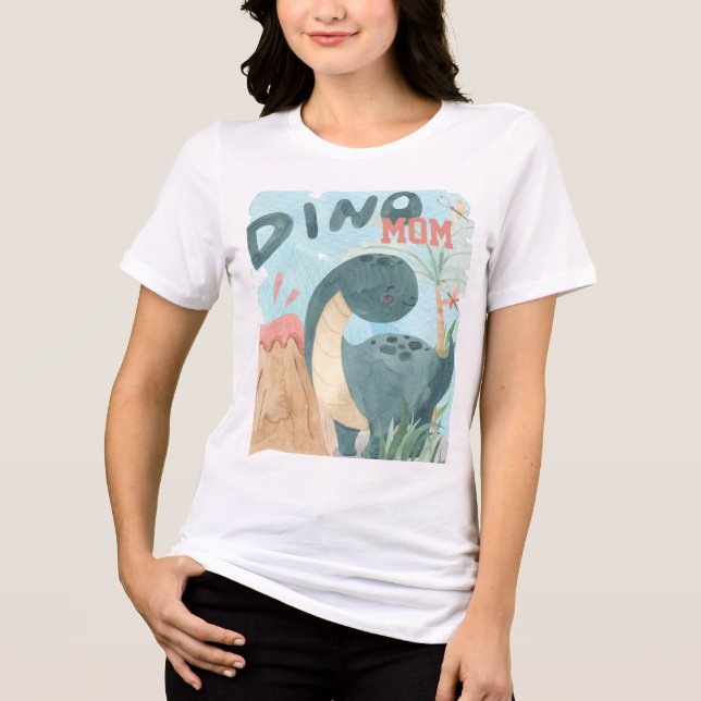 En Tri-matière T-shirt Dino MAMAN (Recto)