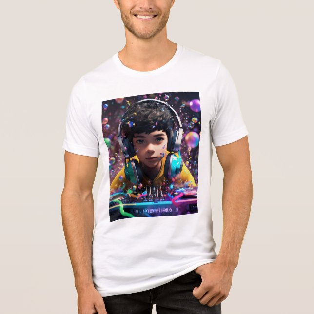En Tri-matière T-shirt DJ (Recto)