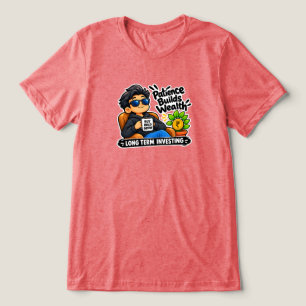 En Tri-matière T-Shirt doux tri-mélange pour investisseur - L'Inv