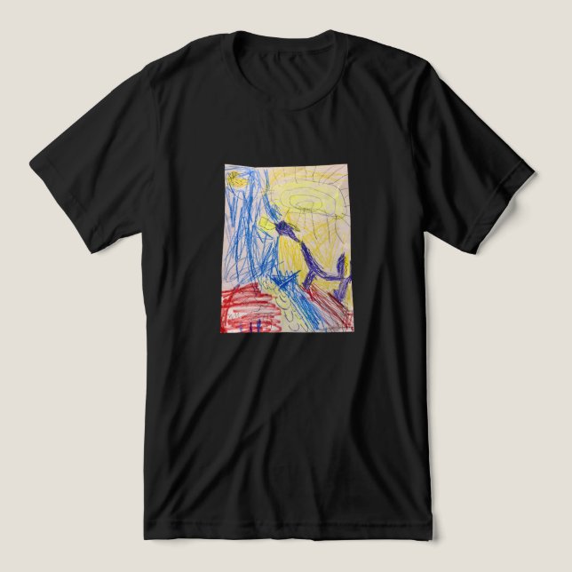 En Tri-matière T-Shirt Dragon Soleil (Design Recto)