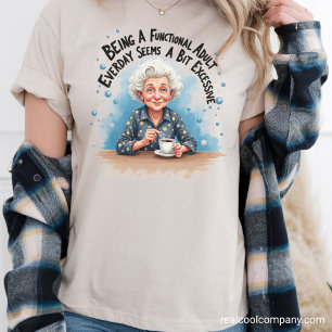 En Tri-matière T-shirt drôle de grand-mère - Nana fonctionnelle