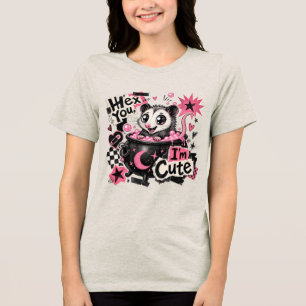 En Tri-matière T-shirt drôle de sarigue vous jette un sort, je su