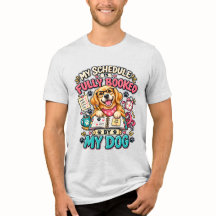 T-shirt drôle pour amoureux de chiens entièrement