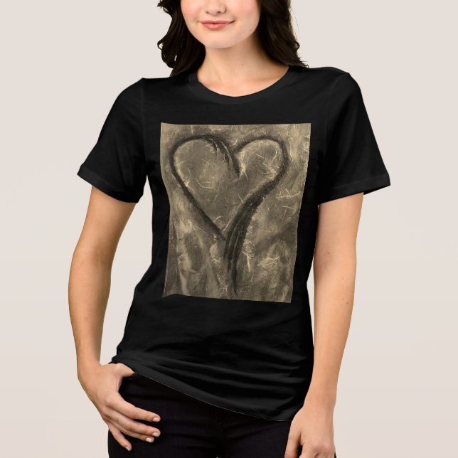 En Tri-matière T-shirt du coeur (Recto)