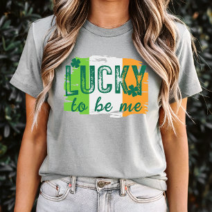 En Tri-matière T-shirt du drapeau irlandais de la Saint-Patrick