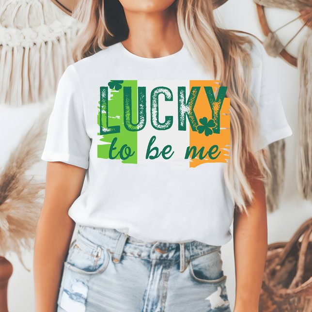 En Tri-matière T-shirt du drapeau irlandais de la Saint-Patrick (Créateur téléchargé)
