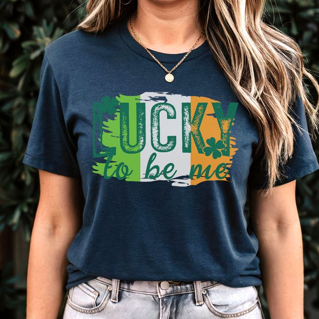 En Tri-matière T-shirt du drapeau irlandais de la Saint-Patrick (Créateur téléchargé)