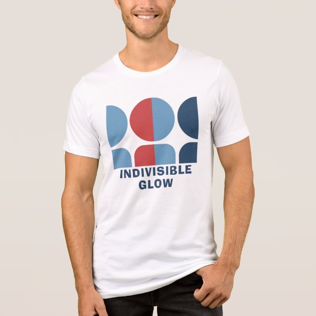 En Tri-matière T-Shirt du groupe GLOW indivisible (Recto)
