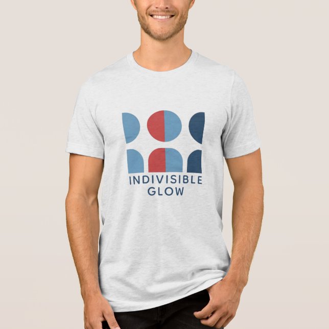 En Tri-matière T-Shirt du groupe GLOW indivisible (Recto)