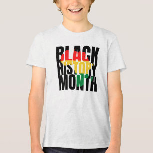 En Tri-matière T-shirt du Mois de l'histoire des Noirs