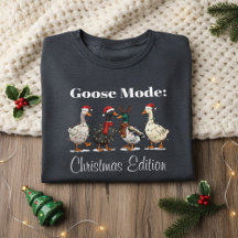 T-Shirt Édition Noël Mode Oie