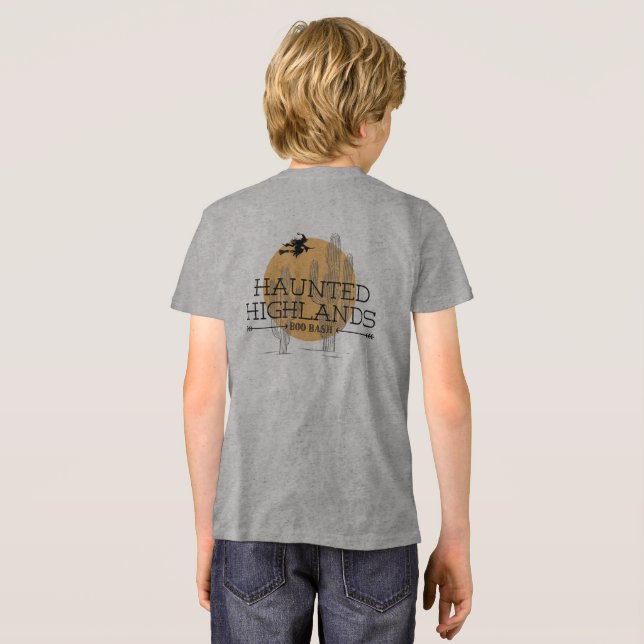 En Tri-matière T-shirt enfant (Verso intégral)