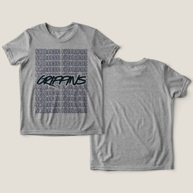 En Tri-matière T-shirt enfant (Design Recto & Verso)