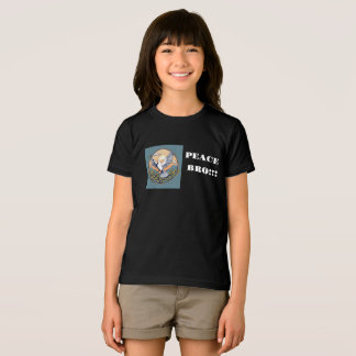 En Tri-matière T-shirt enfant avec symbole de paix