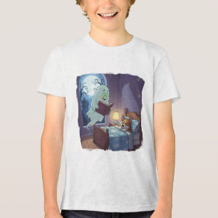 En Tri-matière T-shirt enfant d'Halloween Éffrayant fantôme et Co