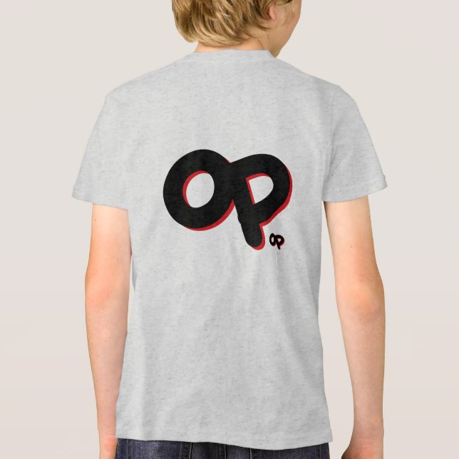 En Tri-matière T-shirt ENFANT MARQUE KIK'S  (Verso)