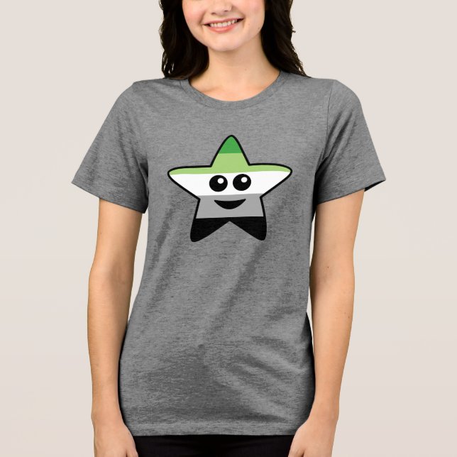 En Tri-matière T-shirt étoile (Recto)