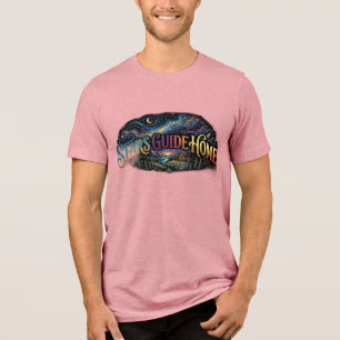 En Tri-matière T-Shirt Étoiles Guide Maison