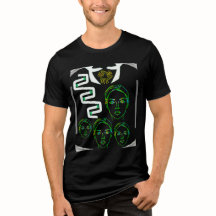 T-Shirt expression libre du visage Chemise Tri-Mé