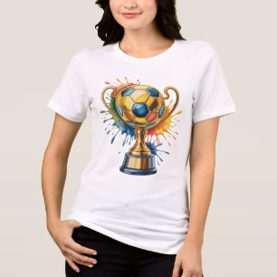 En Tri-matière T-Shirt-Famille T-Shirt de football