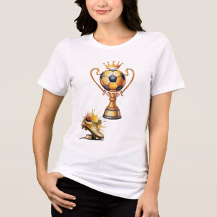 En Tri-matière T-Shirt-Famille T-Shirt de football