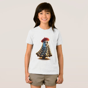 En Tri-matière T-shirt fantôme parisien pour enfants