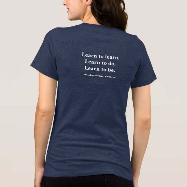 En Tri-matière T-shirt féminin de l'Académie Pioneer Acton (Verso)