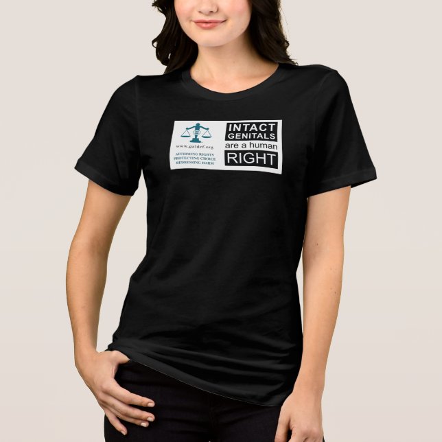 En Tri-matière T-shirt féminin - Engins Intacts (Recto)
