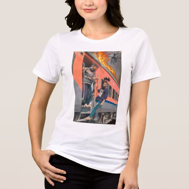 En Tri-matière T-shirt femme (Recto)
