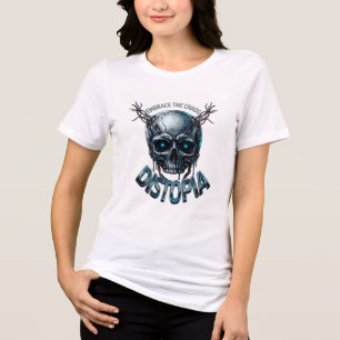 En Tri-matière T-shirt femme ADOM "Embrasser le Chaos"