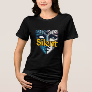 En Tri-matière T-shirt Femme Bella+Canvas, Blanc, Adu