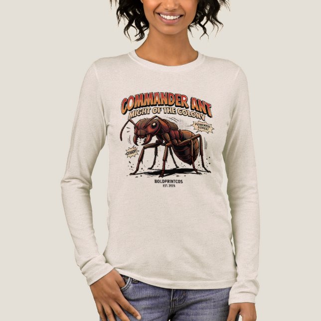 En Tri-matière T-shirt femme Commander Ant (Recto)