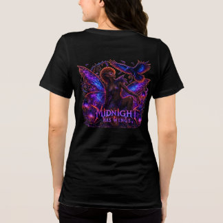 En Tri-matière T-shirt femme Dark Fairy Midnight Has Wings