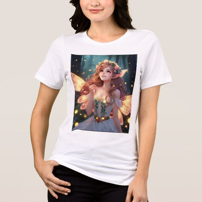 En Tri-matière T-shirt femme de la Fairy Queen's Blessing Canvas (Recto)